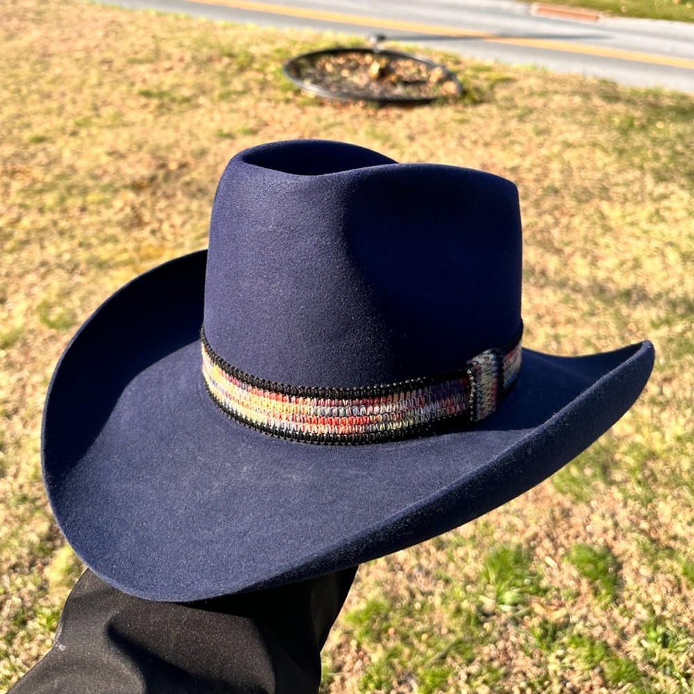 Vintage Stetson 4X Navy